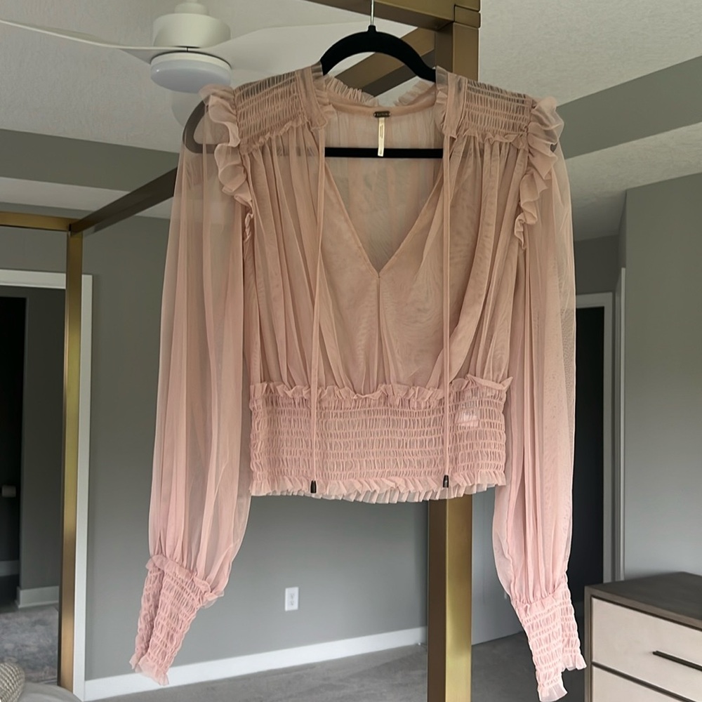 Free People Tulle Top 🎀